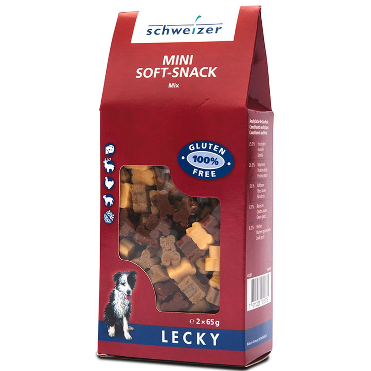 Schweizer  Mini Soft Snack Mix 2 x 65 g LBMSMI  2x65g