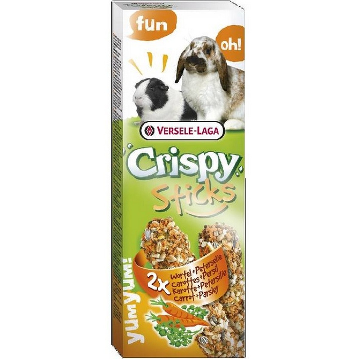   Sticks Lapins-Cobayes Carrotte&Persil 110g  110g
