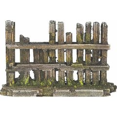   Décor barrière bois. 13.5 x 4 x H8.5 cm  13.5 x 4 cm H 8.5 cm