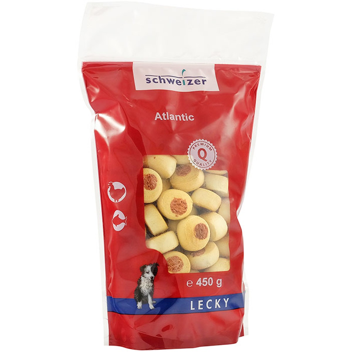 Schweizer  Atlantic biscuit au poisson 450 g  450 G