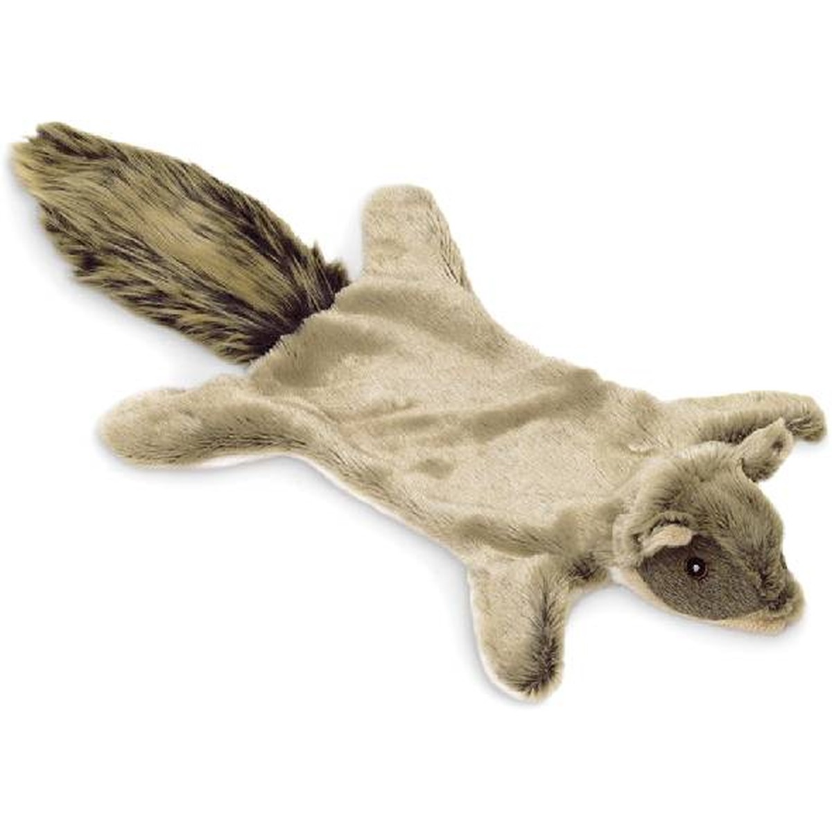   Ecureuil plat en peluche. 53 cm  53 cm