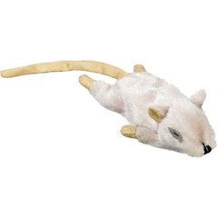   Souris en peluche  catnip 14 cm.beige  