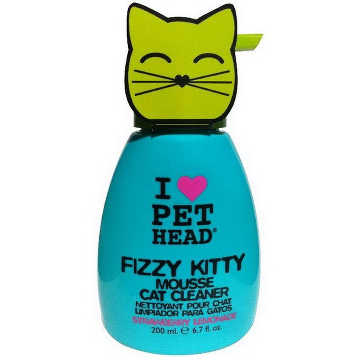   Pet head fizzy kitty mousse sans rinçage  