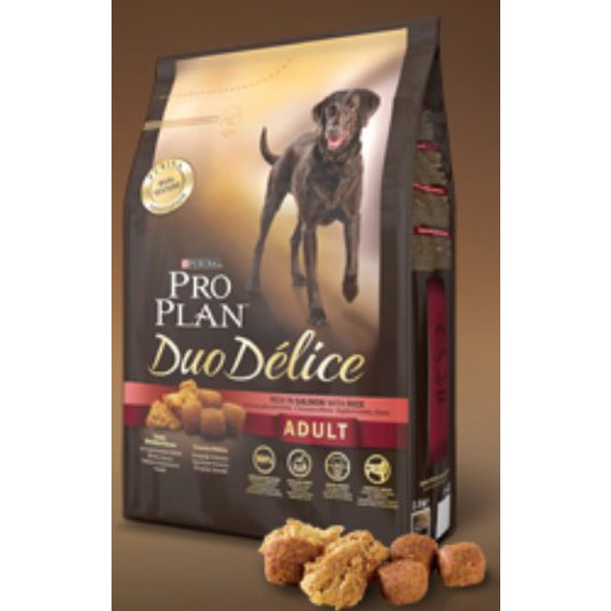   Proplan Dog Adult Duo Délice Saumon & Riz 2.5kg  2.5kg