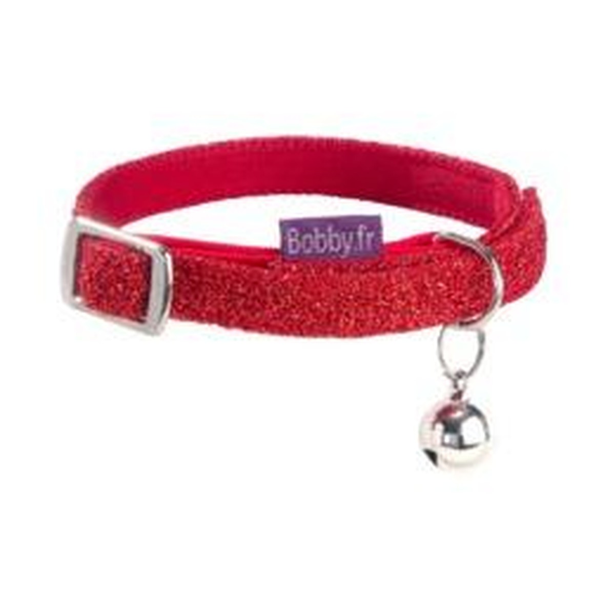 Bobby disco COLLIER CHAT DISCO TXS Rouge magenta ou rouge primaire XS