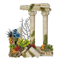   Décor Aqua Colonnes et coraux+plantes  