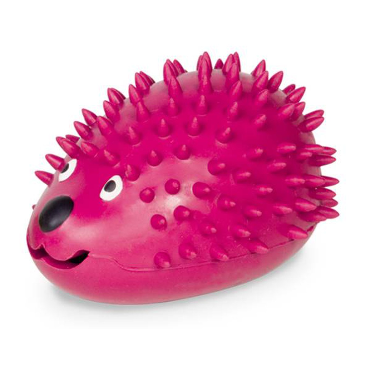   Jouet Hérisson en caoutchouc, pourpre, 8 cm  8cm