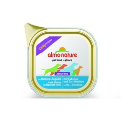 Almo nature  Almo nature PFC Dog daily menu Morue er Haricots Verts 100g  100 g