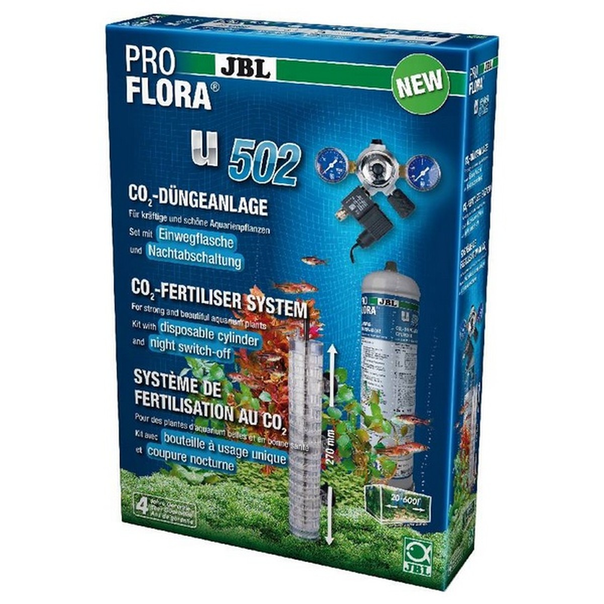 JBL  JBL ProFlora CO2 Advanced U Set Sans couleur 