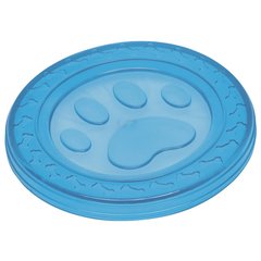   Frisbee TPR Fly-Disc Paw, Ø 22 cm, bleu  Ø 22 cm
