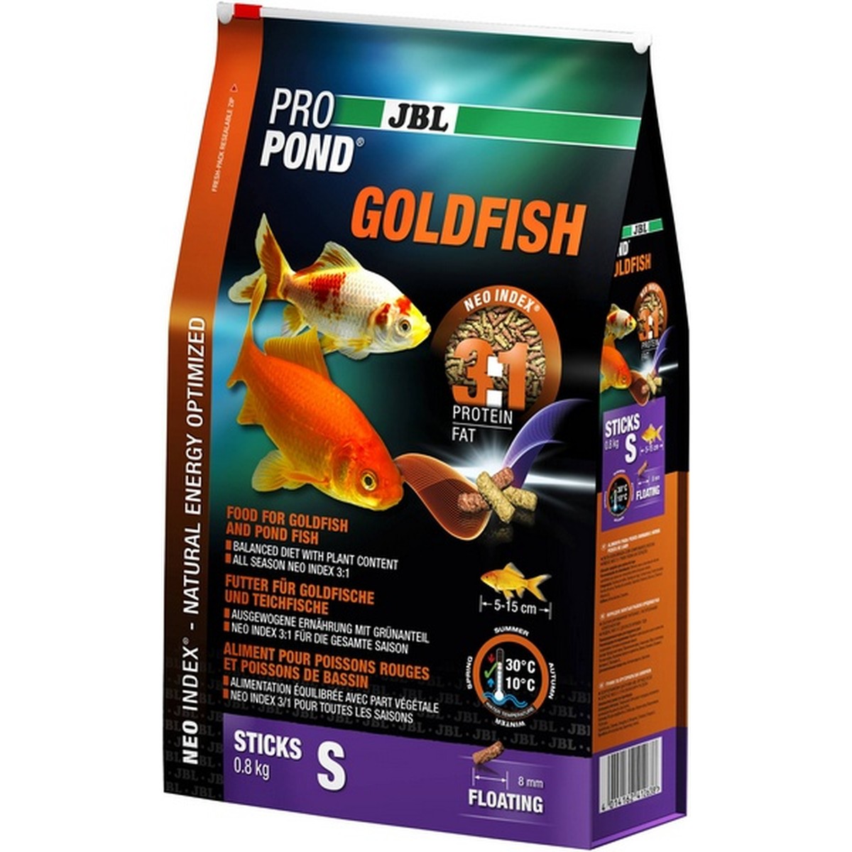   JBL ProPond Goldfish S, 800 g  800g