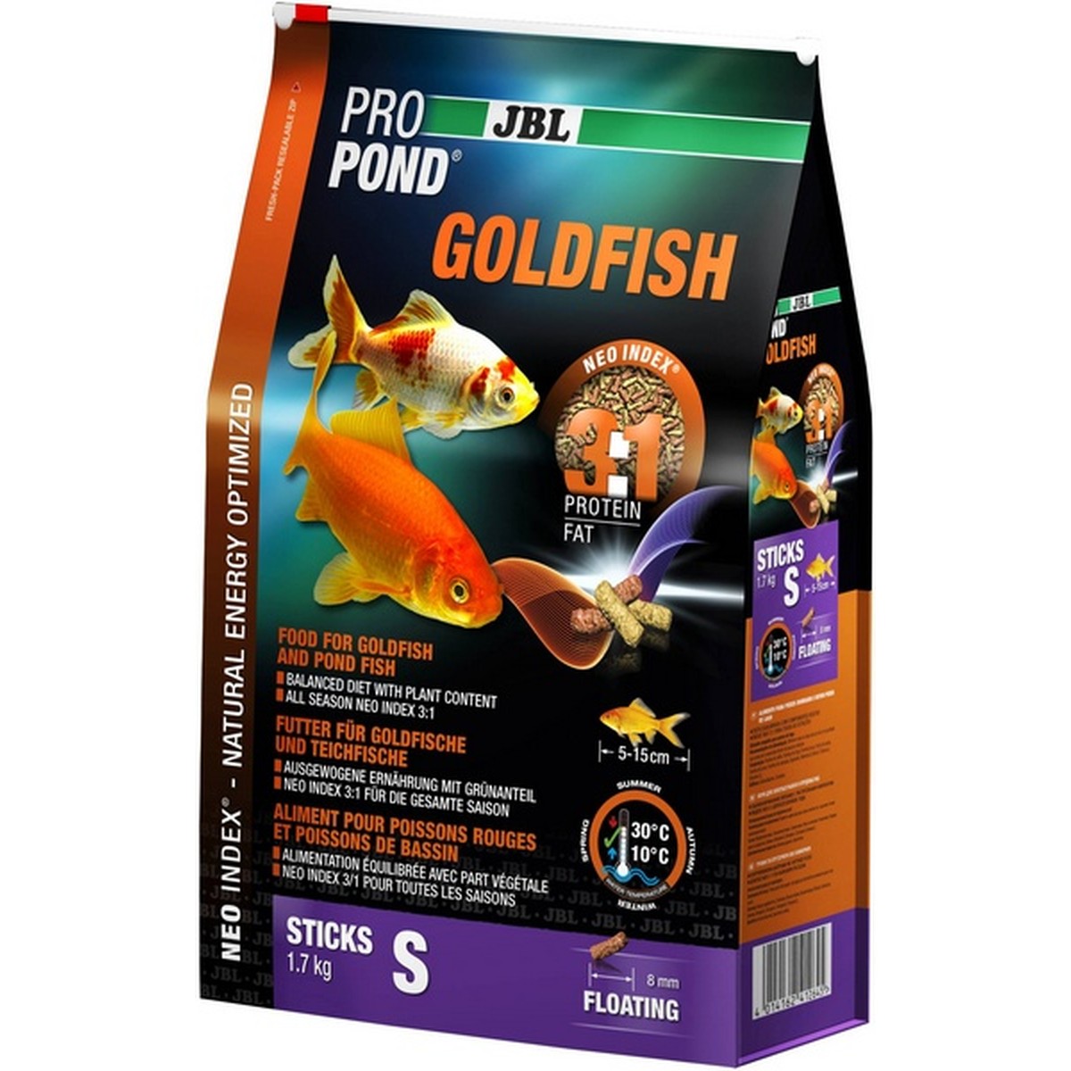   JBL ProPond Goldfish S, 1,7 kg  1.7kg