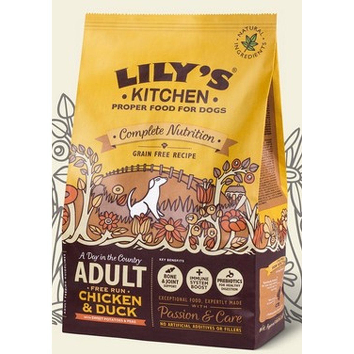 Lily's  Lily's dog Adult Chicken Duck 2.5kg  2.5kg