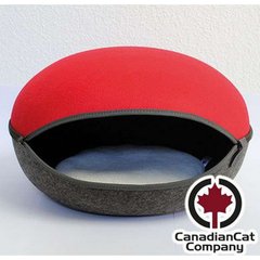   Nid pour chat  Canadian cat compagny  rouge anthracite Rouge framboise 52 x 45 x 33 cm