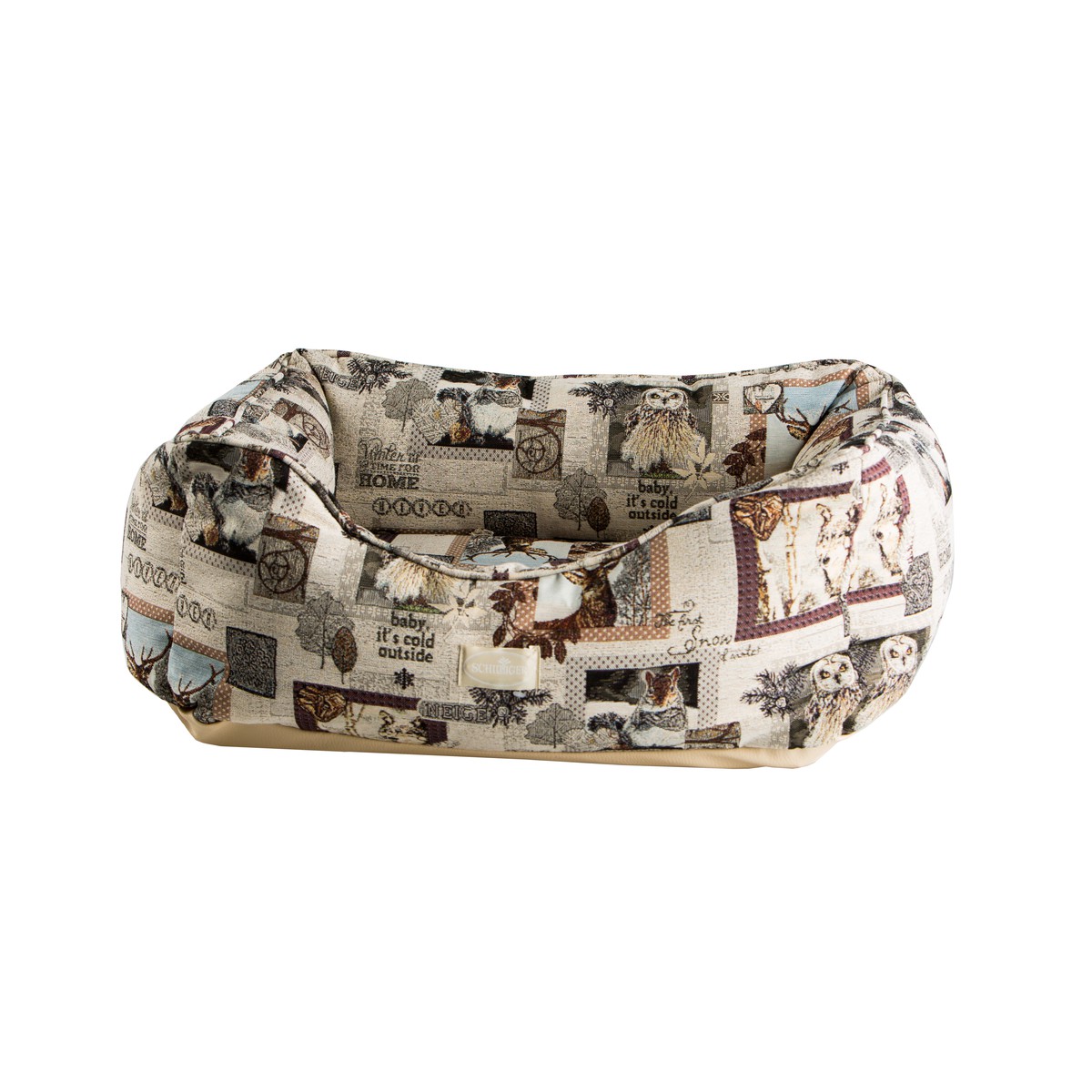  Perez Coussin Katia Winter snow col 1  60x50x27cm