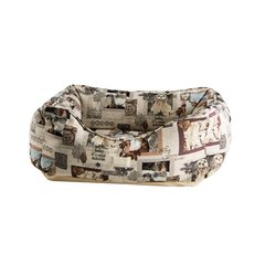  Perez Coussin Katia Winter snow col 1  60x50x27cm