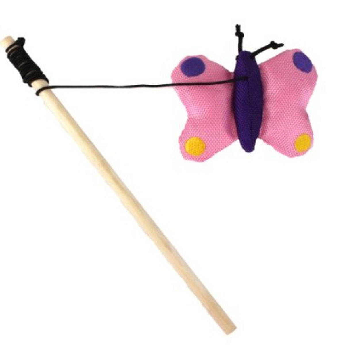   Beco Cat Nip Wand Toy - Butterfly  