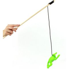   Beco Cat Nip Wand Toy - Frog  