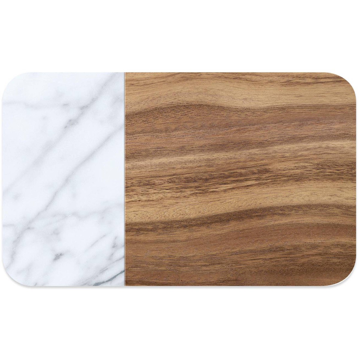   Set de table PVC Carrara, marbre+wood, 29.2 x 48.3 cm, H 2 mm  