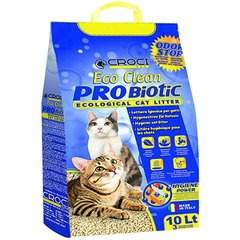   Litière  Eco Clean Probiotic  3.8kg Sans couleur 10l