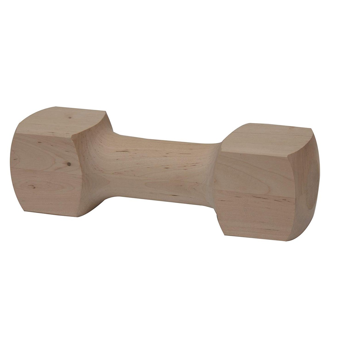   Haltère/jouet en bois de dressage L  27X7,5X7,5cm