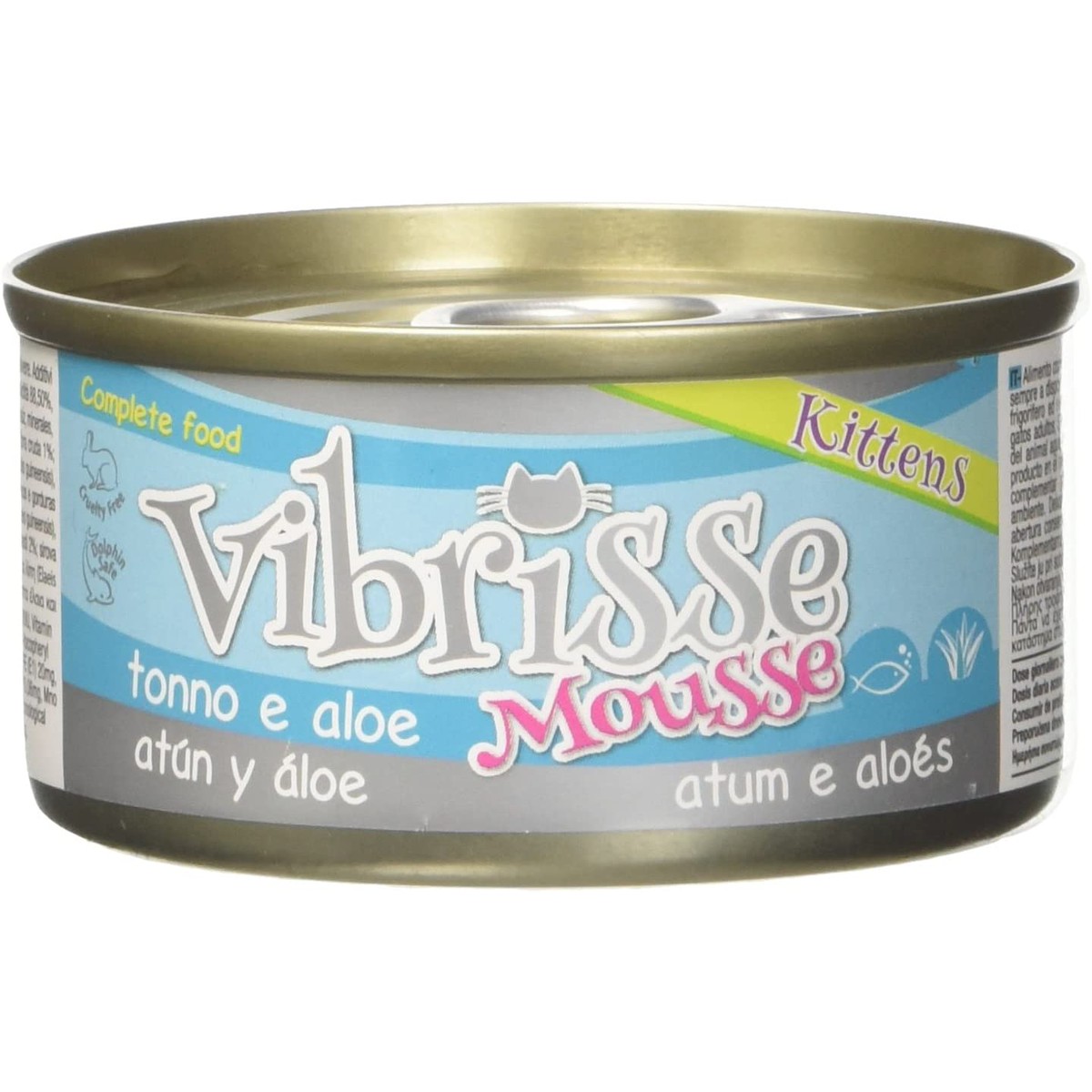 Vibrisse  Vibrisse Kitten mousse thon et aloe 70g  70g