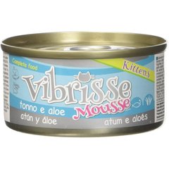 Vibrisse  Vibrisse Kitten mousse thon et aloe 70g  70g