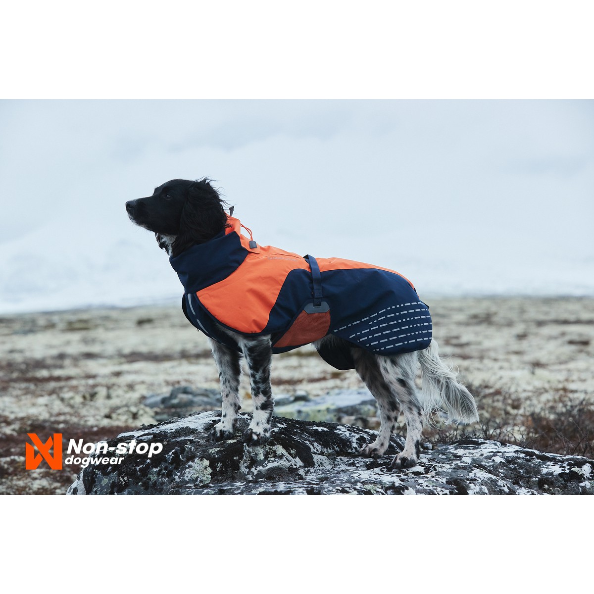 Non-Stop dogwear Glacier Manteau Glacier Jacket T27 Orange T27