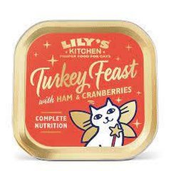   Cat Christmas Turkey and Ham Feast 85g  