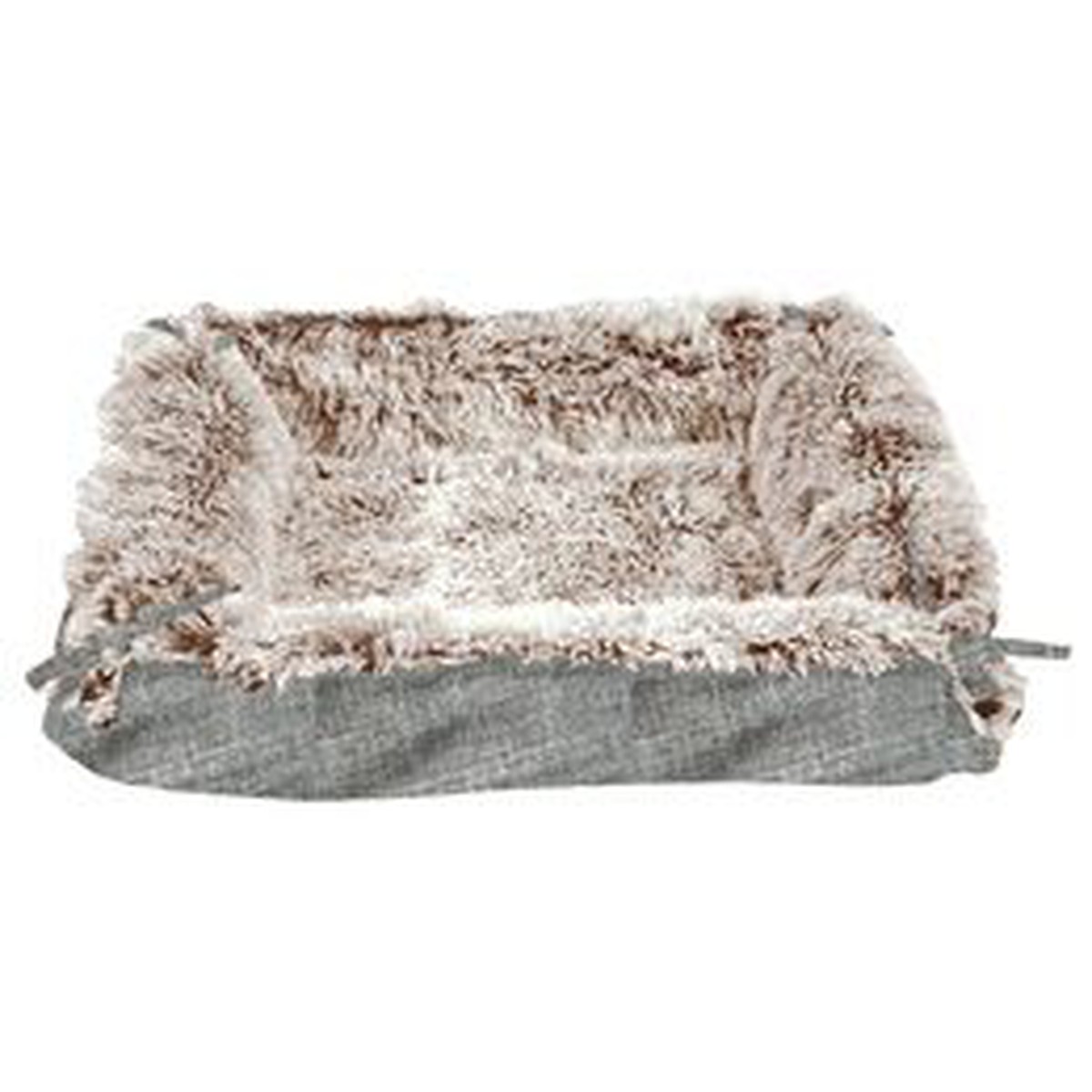 Bobby  MULTIRELAX2 POILU GRIS S Gris 75x60x10cm