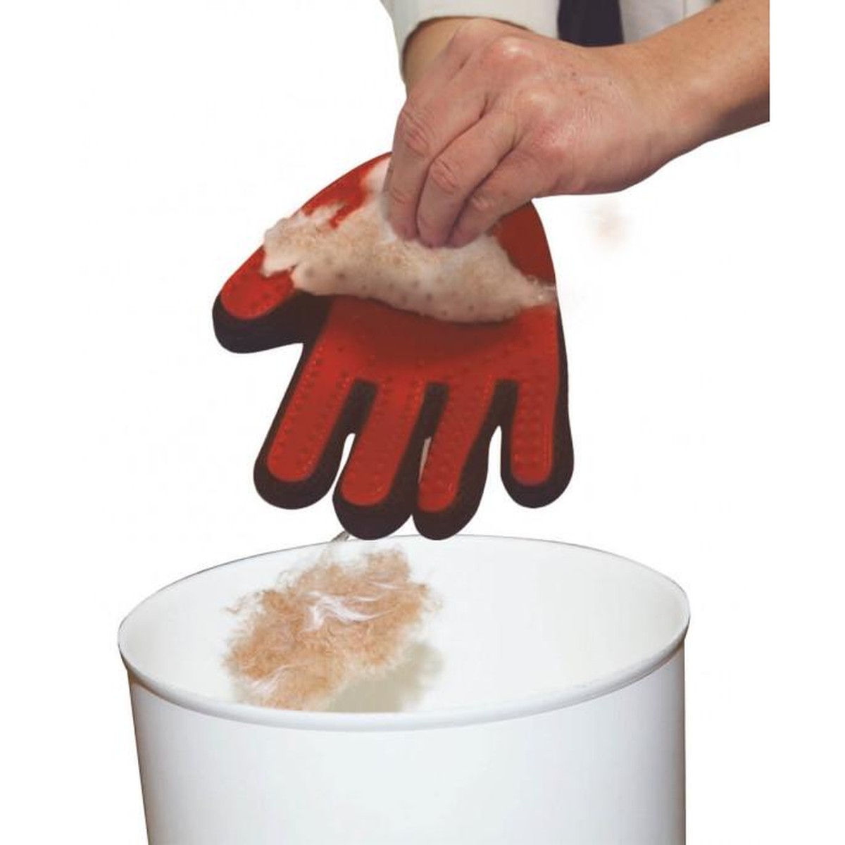Gant Anti-poils Pour Animaux - 1 Paire, électrostatique, Doux, Pour Chats Et Chiens, Retrait Efficace - 6