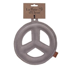 La Patte d'Ulysse  Jouet chien Le Frisbee Peace Beige Diam 22cm