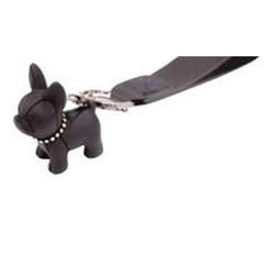 Croci  Porte-clés Bulldog noir  4cm