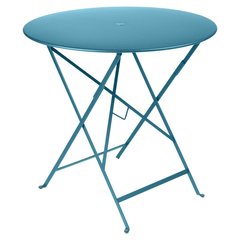 Fermob BISTRO Table Bistro TP Bleu turquoise 77cm