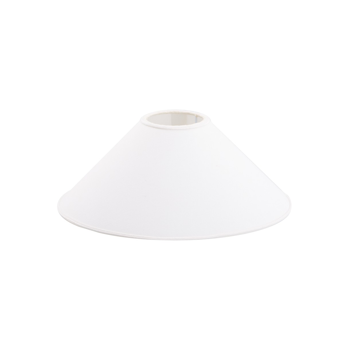 Cono Abat jour Cono coton 30x15x8cm Blanc 30x15x8cm