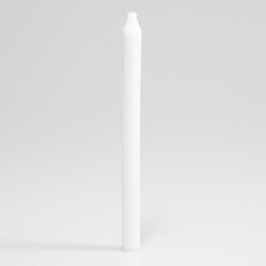   Bougie Chandelle 2.1x28cm Blanc 2,1x28cm