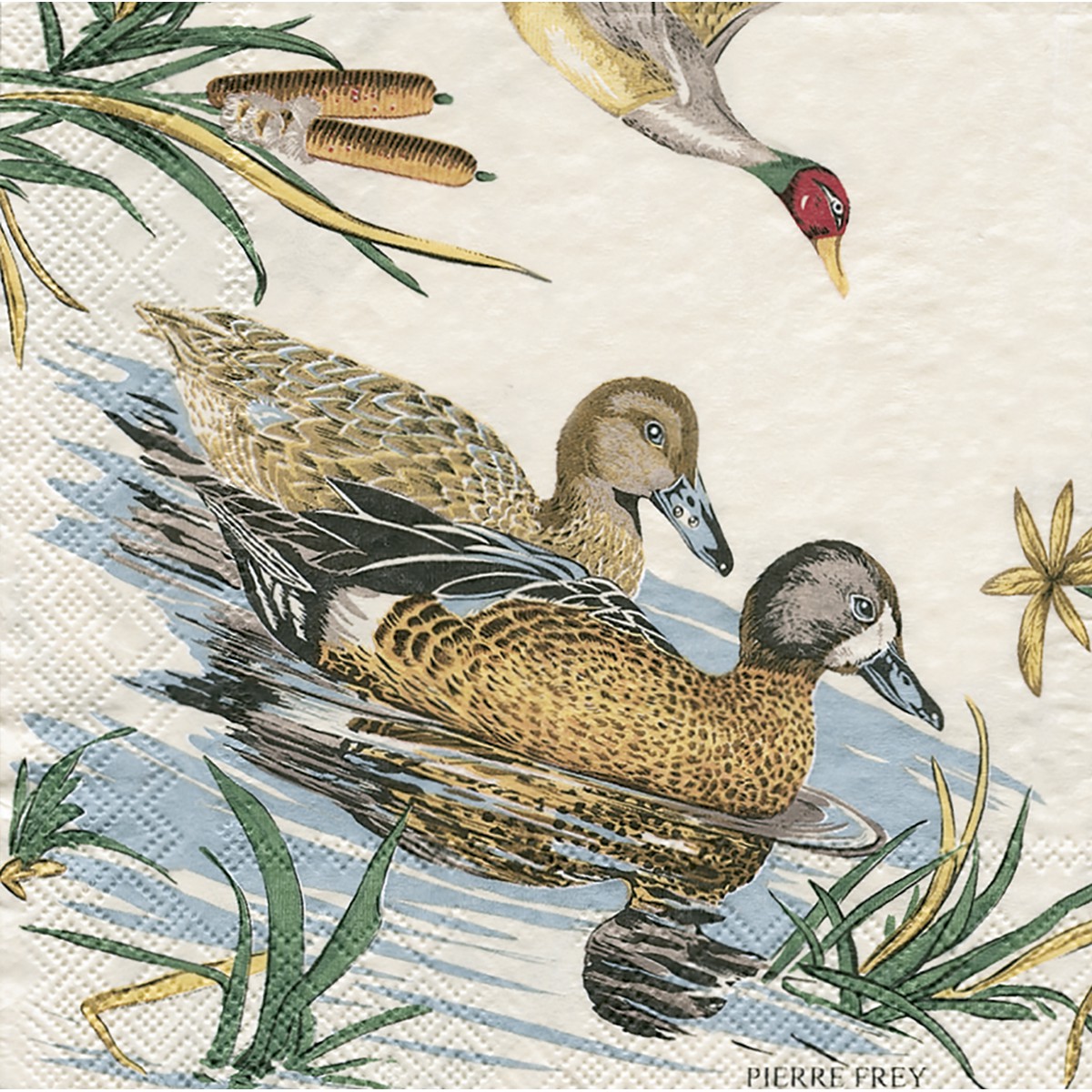 Caspari  Serviettes Sologne  petit / C / 5