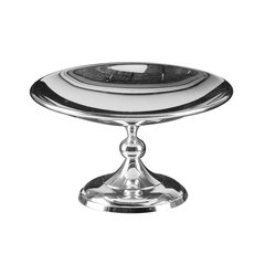 Schilliger Design  Plat à mignardises sur pied argenté  sans