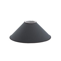  Cono Abat jour Cono coton avec pince 30x15x8cm Gris anthracite 30x15x8cm