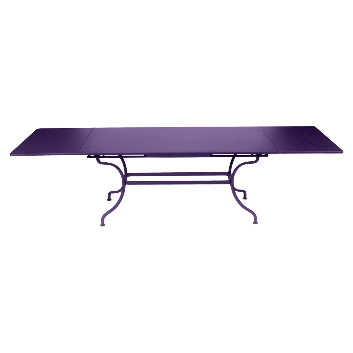 Fermob ROMANE Table Romane rectangulaire à allonges Violet 200/300x100cm