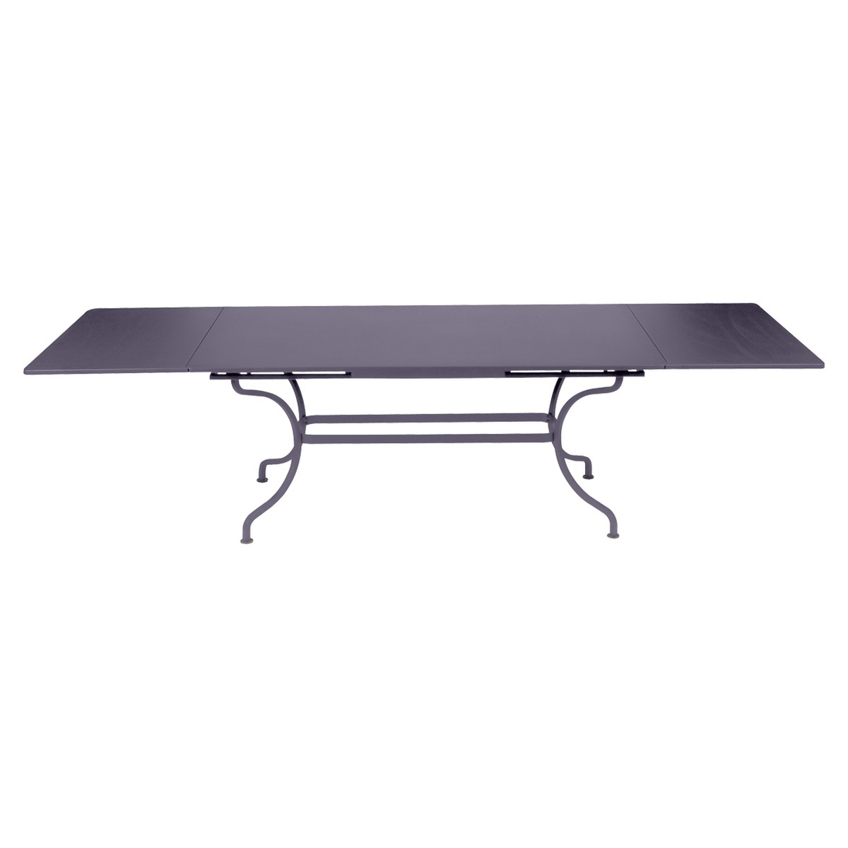 Fermob ROMANE Table Romane rectangulaire à allonges Violet prune 200/300x100cm