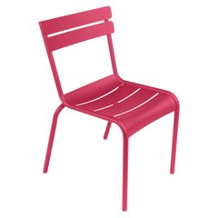 Fermob Luxembourg Chaise Luxembourg Rouge rose bonbon L 57 x l 49 x H88cm