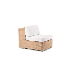 Dedon Lounge Lounge module central Beige 106x66x72cm