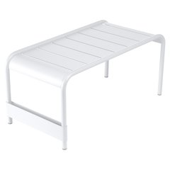 Fermob Luxembourg Table basse Luxembourg rectangulaire Blanc L 86 x l 43 x H40cm