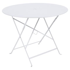 Fermob Floreal Table Floréal ronde Blanc L 96 x l 96 x H74cm Diam : 96