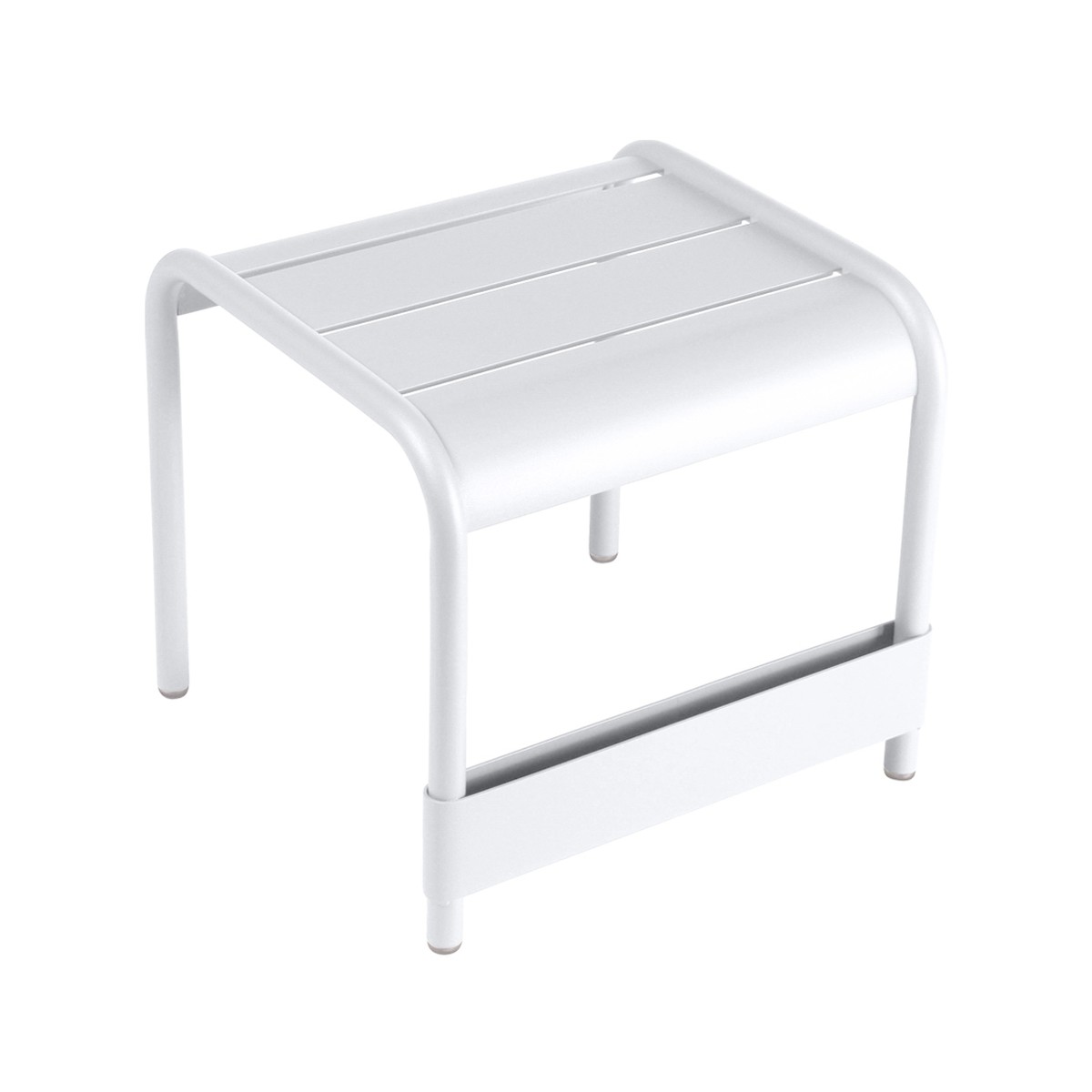 Fermob Luxembourg Table basse Luxembourg petite Blanc L 43 x l 42 x H40cm