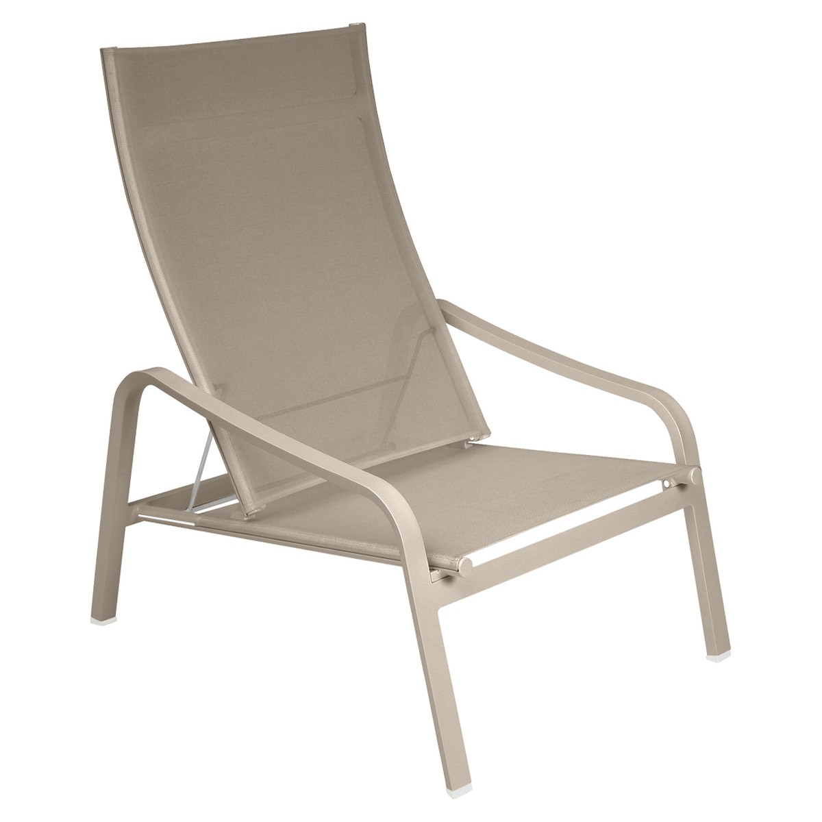Fermob Alizé Fauteuil réglable Alizé Beige L 88 x l 68cm