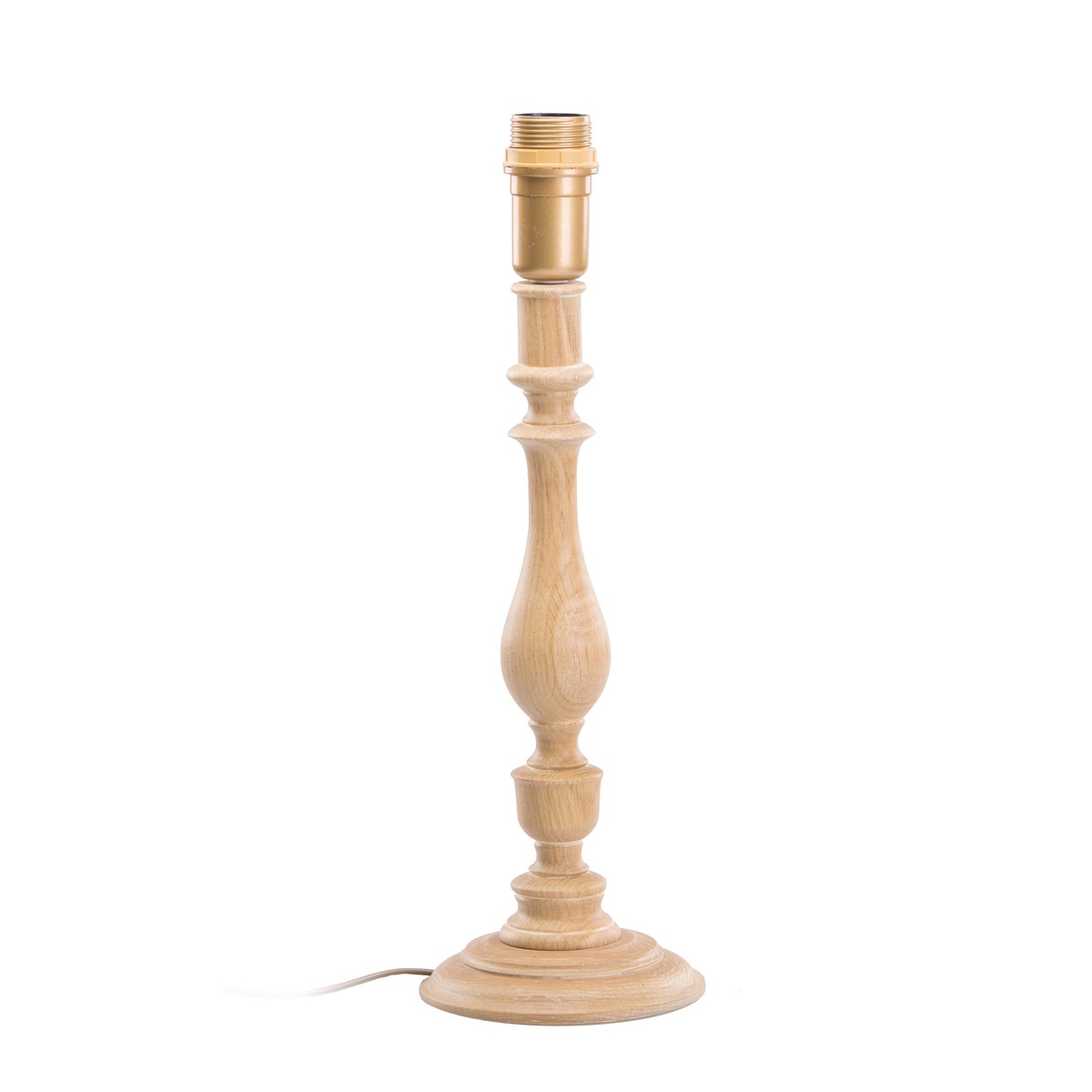 Schilliger Design  Pied de lampe Flame chêne Beige 35cm