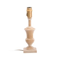   Pied de lampe Medicis chêne Beige 26cm