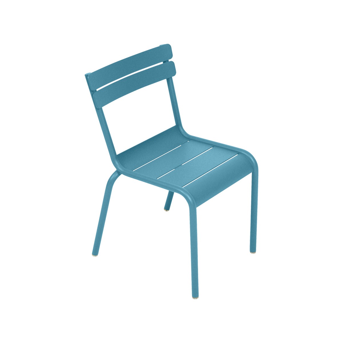 Fermob LUXEMBOURG KID Chaise Luxembourg Kid Bleu turquoise 33.5x36x55.5cm
